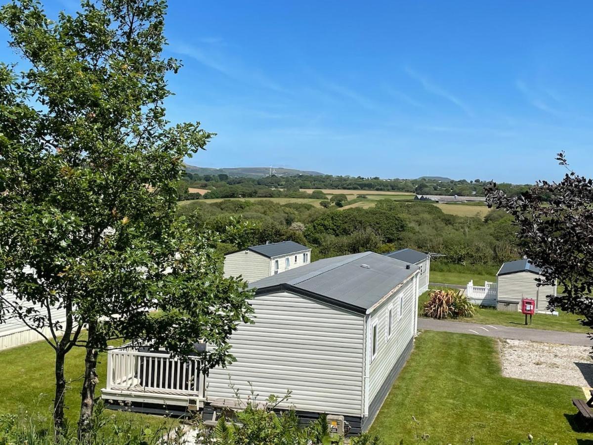 Luxury Caravan Cornwall Sleeps 4 Countryside View St Austell Exteriér fotografie